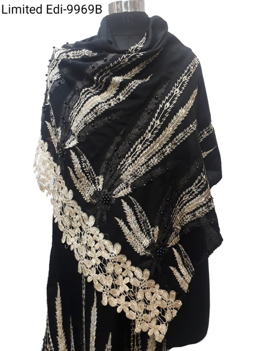 Premium Lace Limited Edition Cashmere Stole.