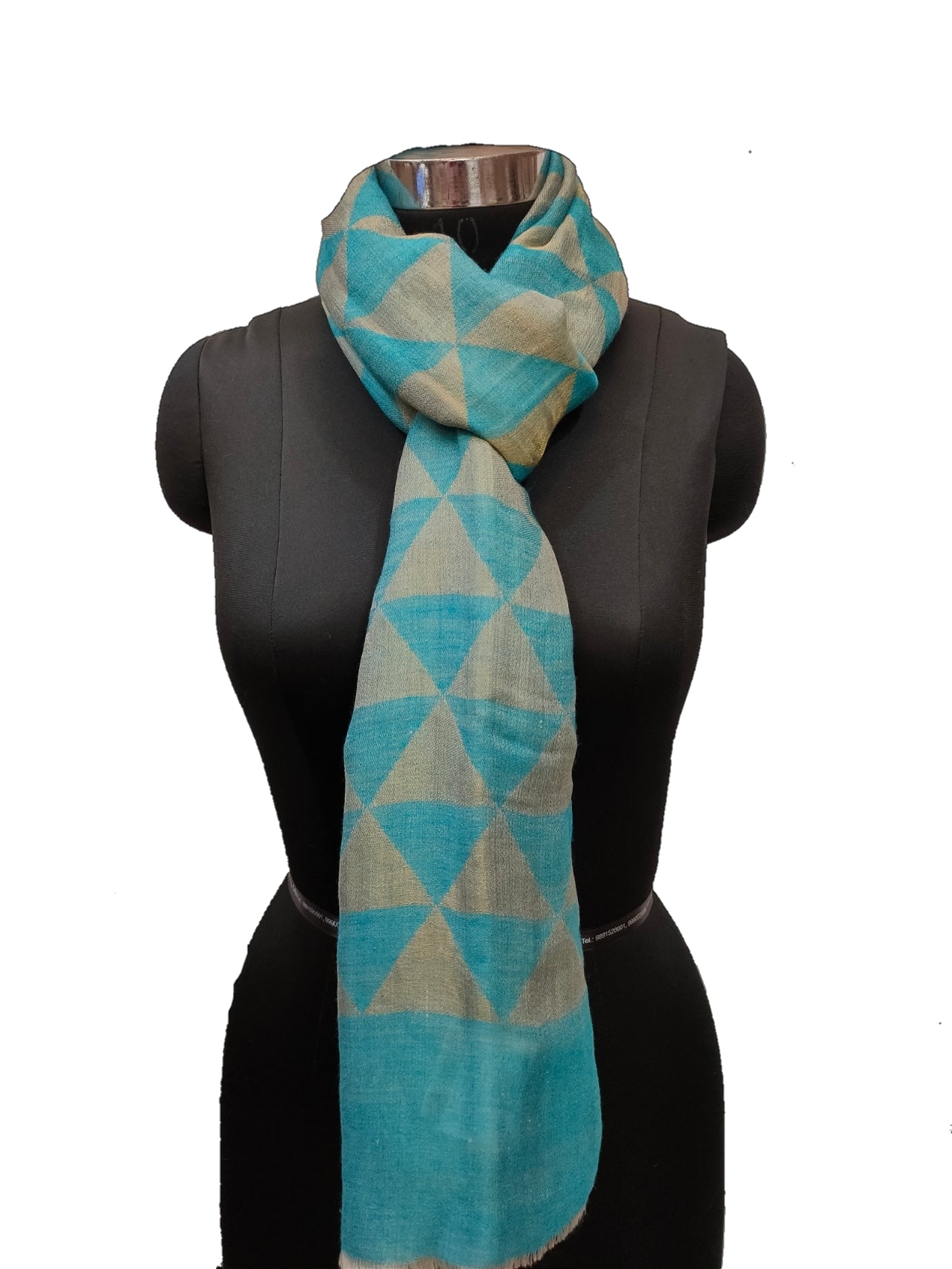 Cashmere Zari Triangle Stole