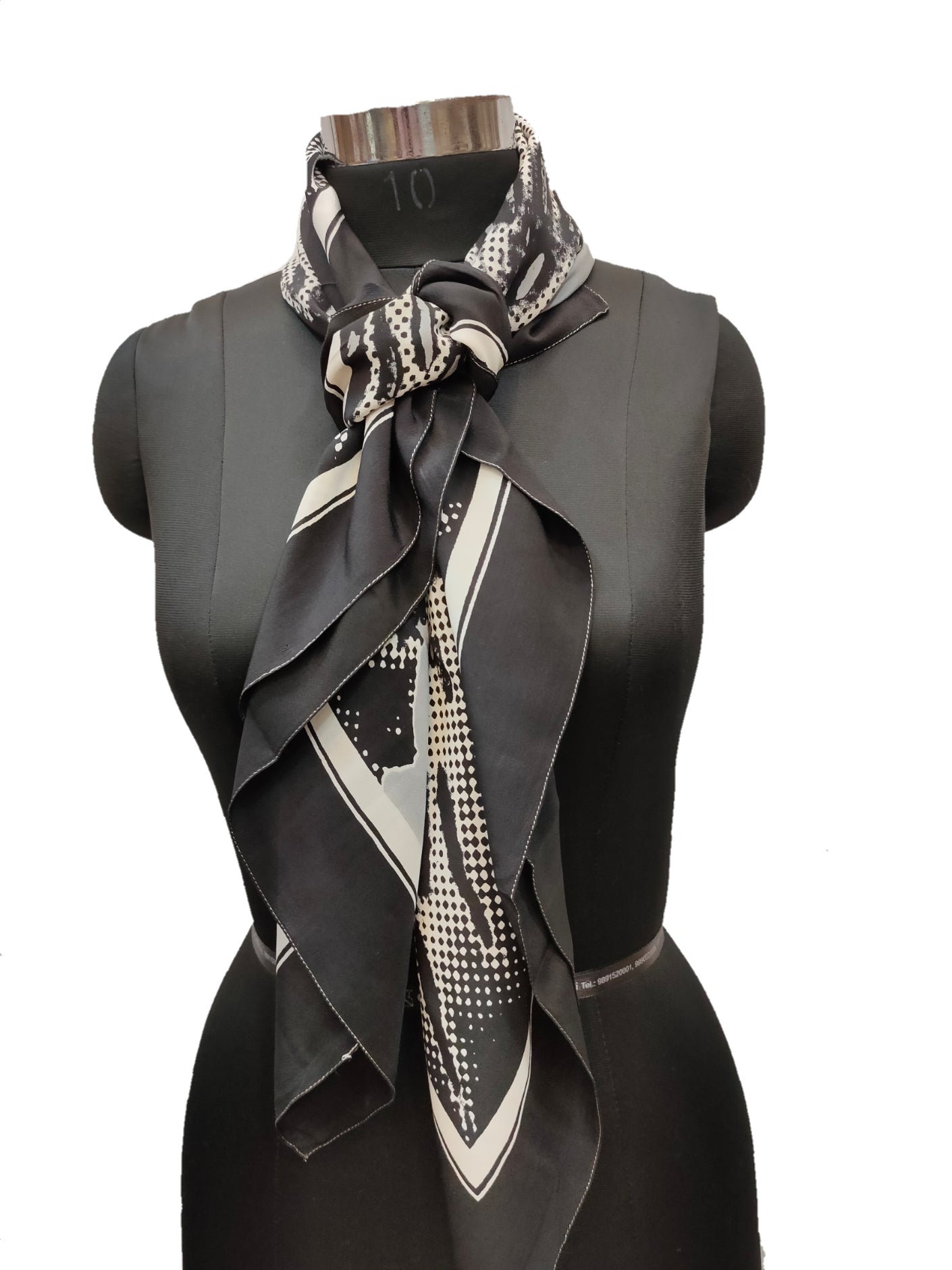 Pure Silk Square HD print Scarf.