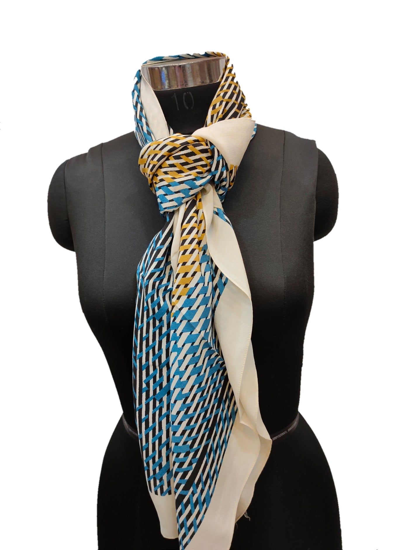 Pure Silk Square HD Print Scarf.