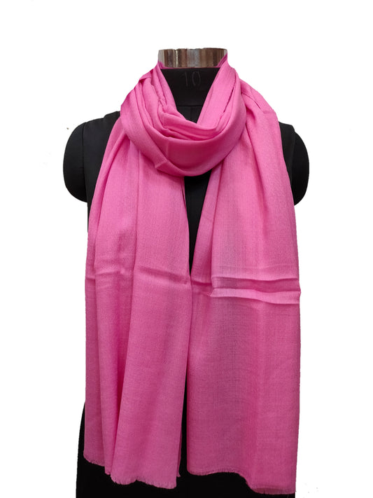 Pure Fine Cashmere Solid Color Stole.