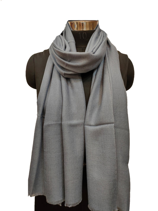 Pure Fine Cashmere Solid color Stole.