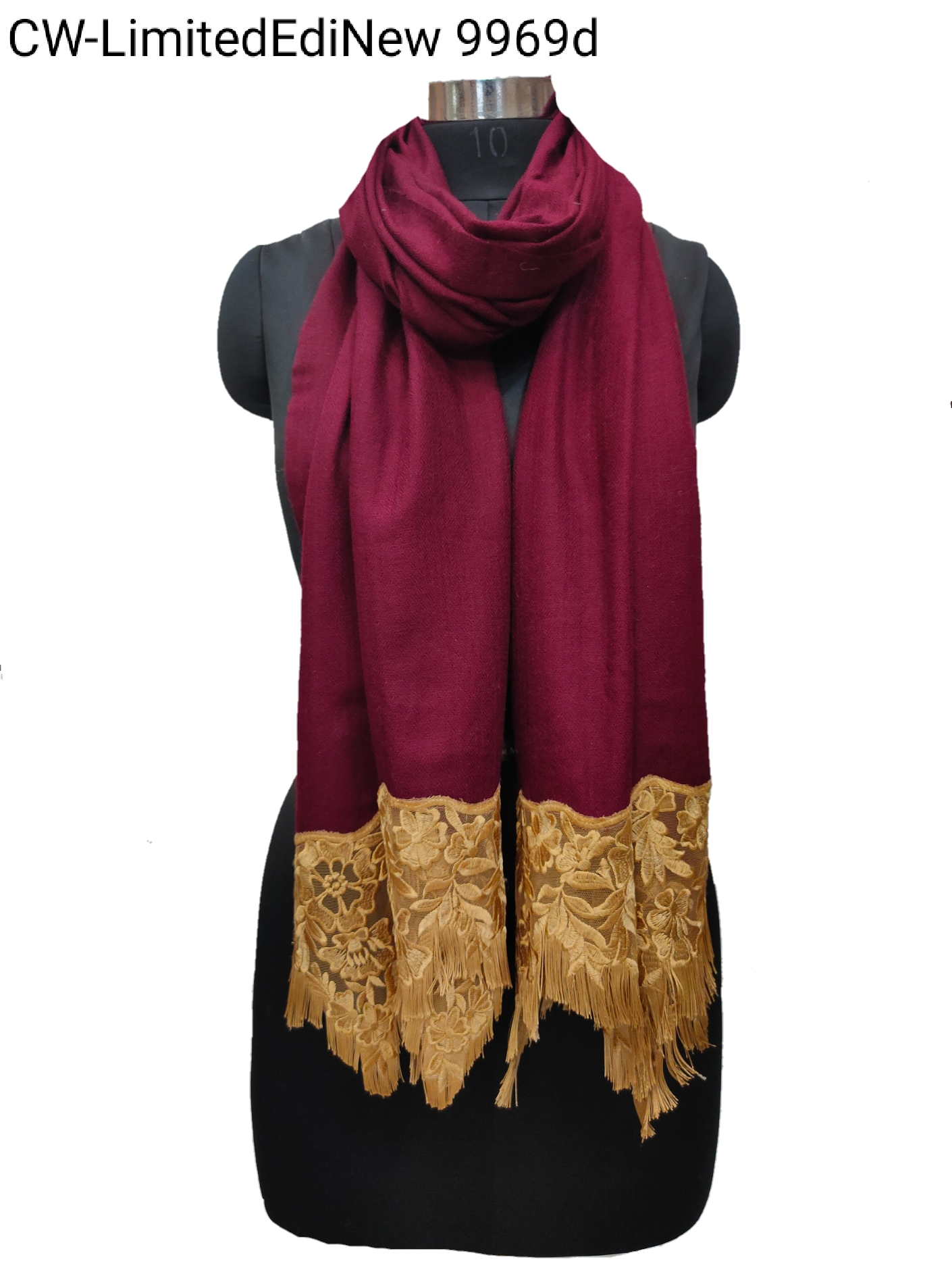 Premium Lace Limited Edition Cashmere Stole.