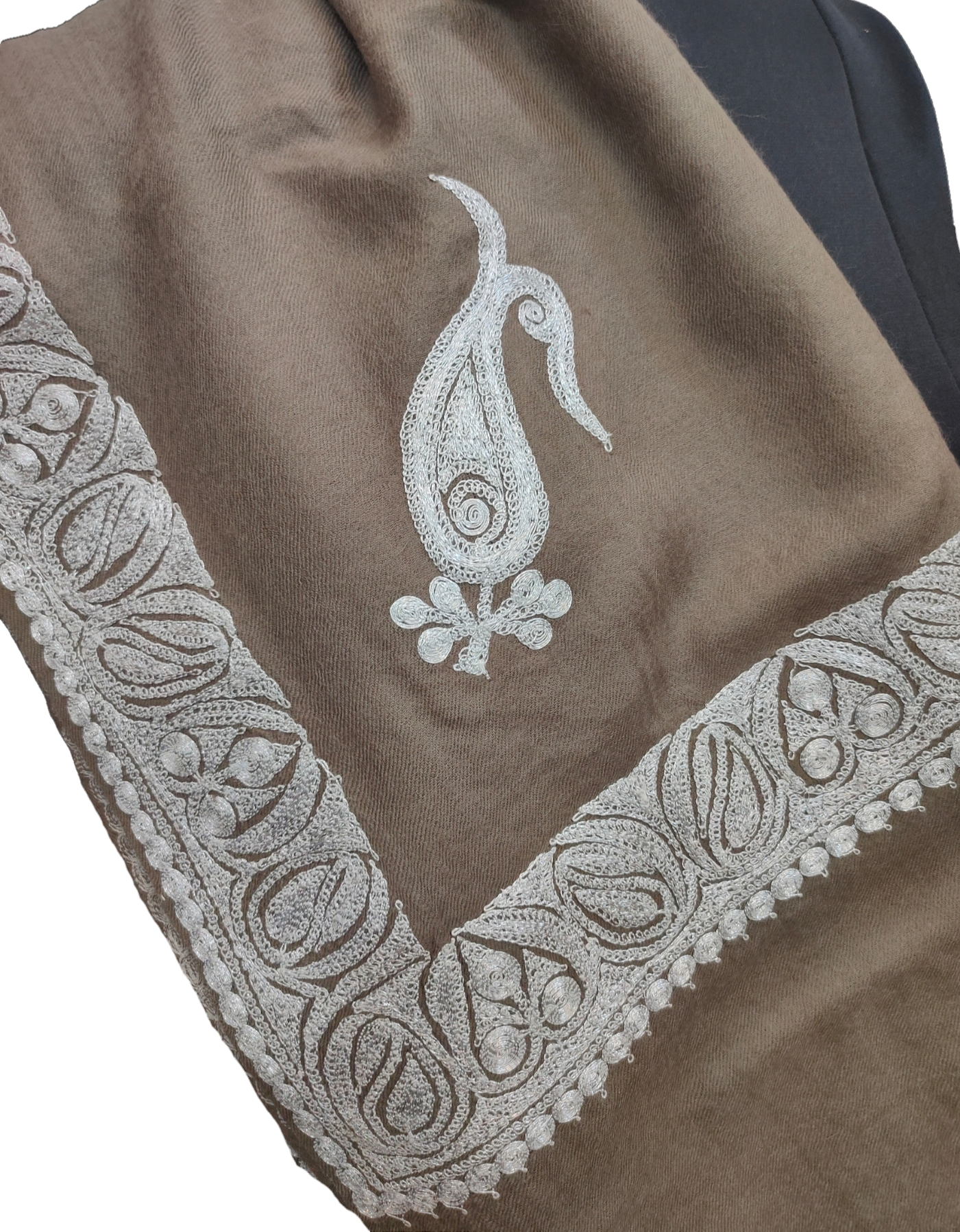 Semi Pashmina Tilla Zari Shawls.